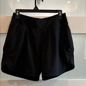 Lands' End Women's Swim/Athletic Black Shorts